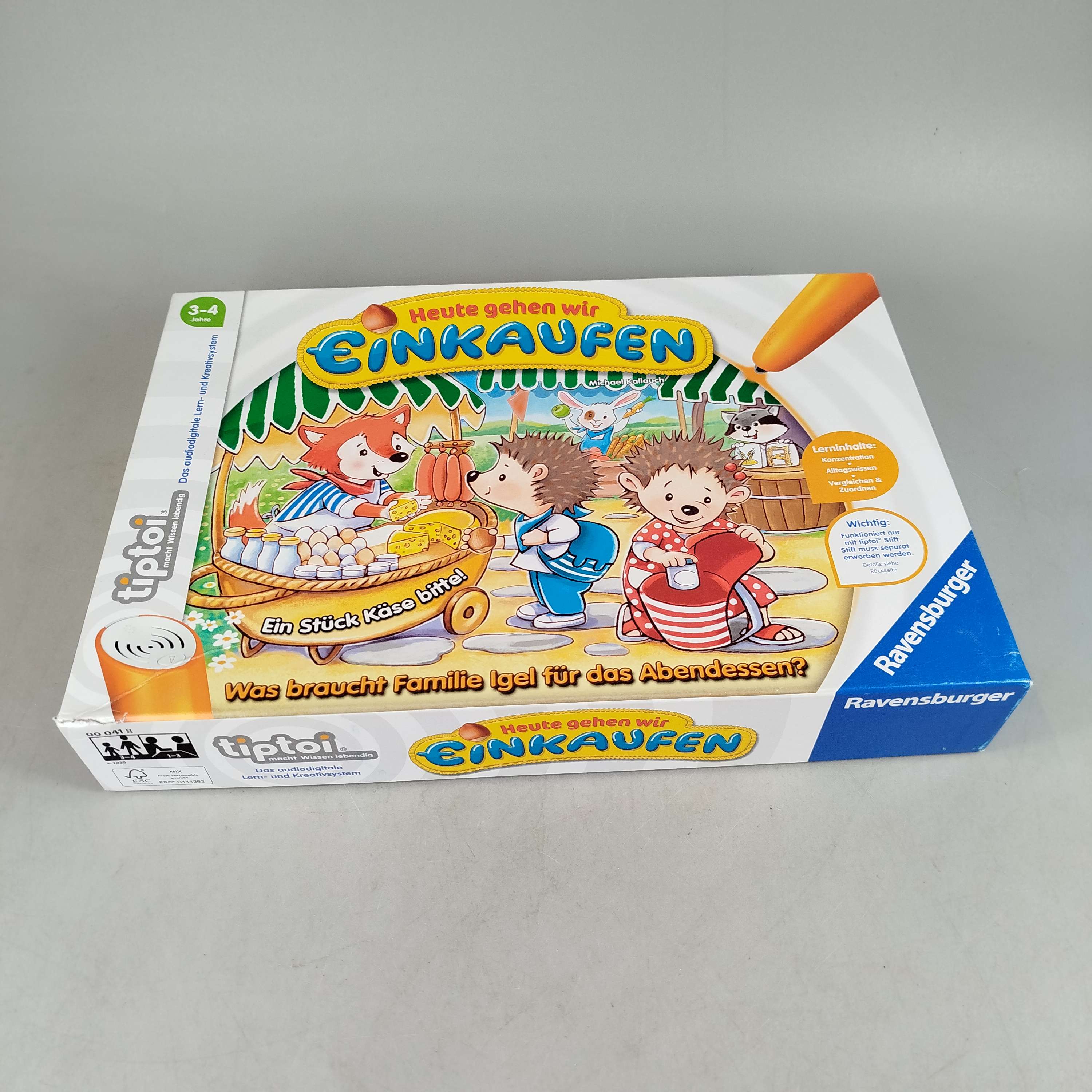 Ravensburger Einkaufen 00119 Brettspiel neuwertig, ab 3 4 5 Jahre | ✅ geprüft